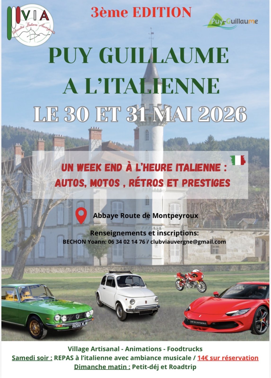 Affiche de l'événement