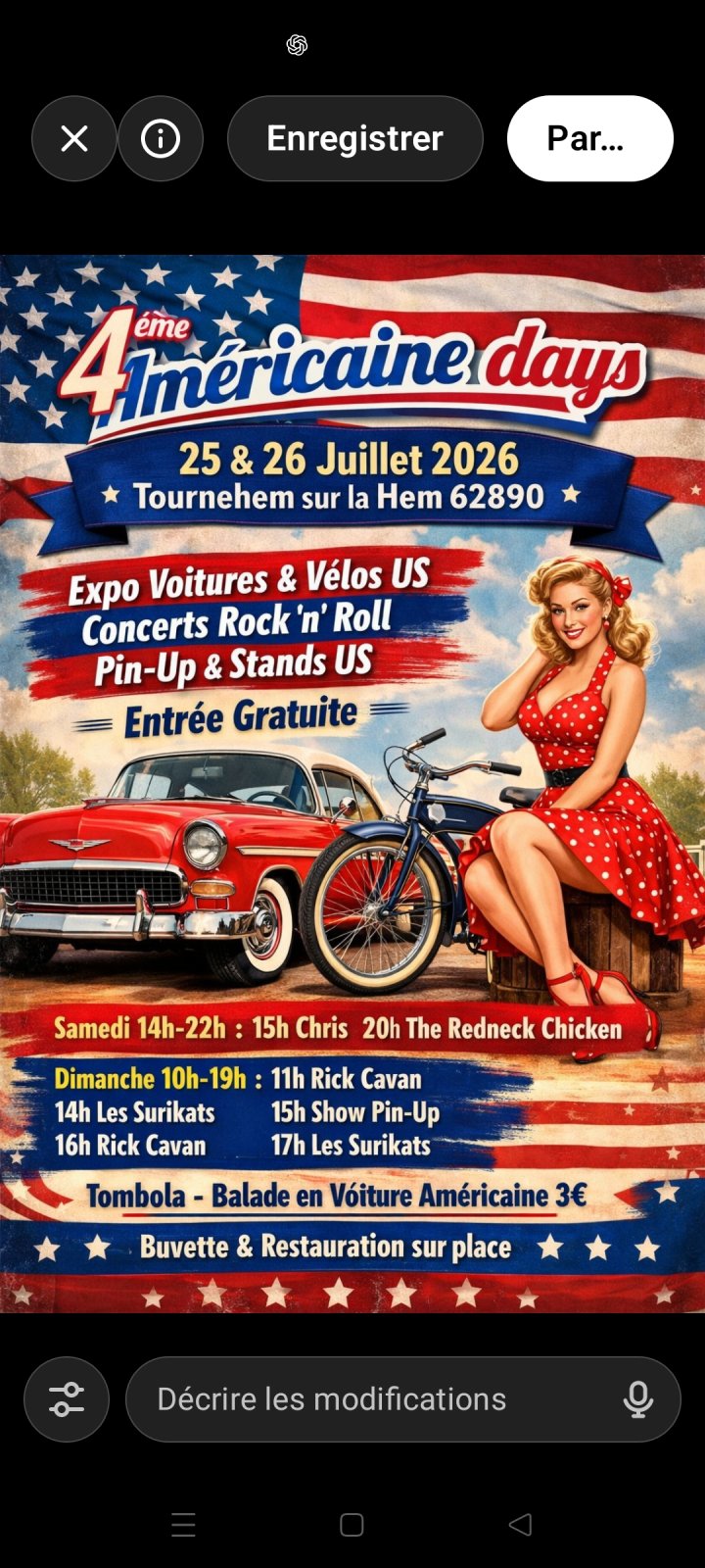 Affiche de l'événement